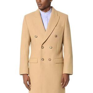 Mens Overcoat - Topcoat For Men - Winter Fabric - Long men's Dress Topcoat - Win
